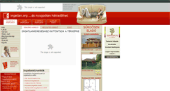 Desktop Screenshot of ingatlan.org